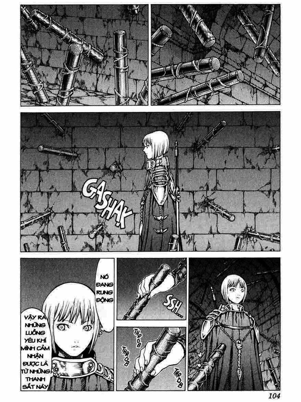 Truyện Tranh Claymore Mắt Bạc trang 4