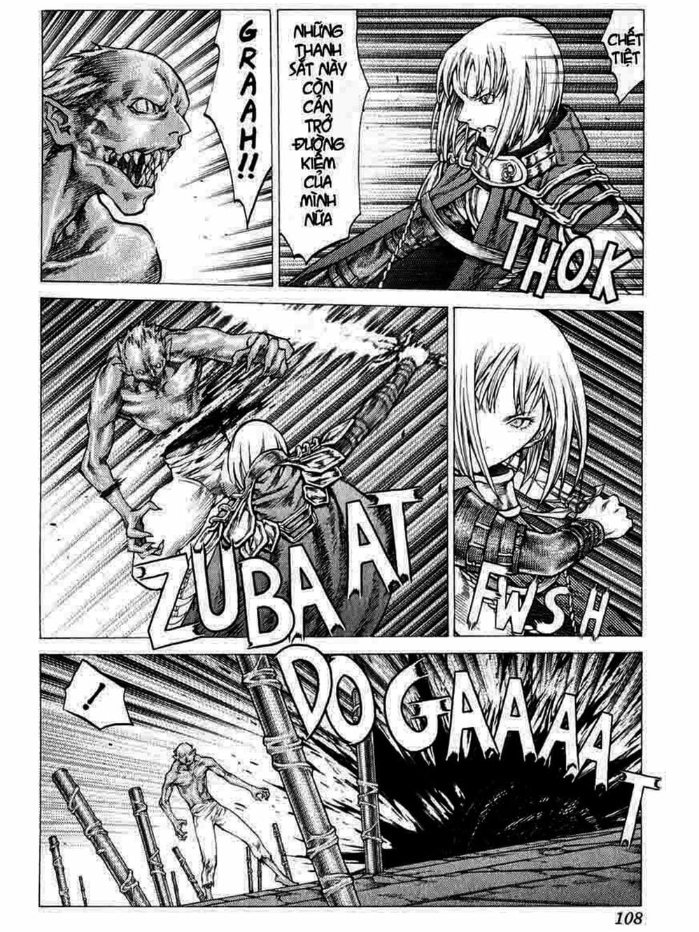 Truyện Tranh Claymore Mắt Bạc trang 4