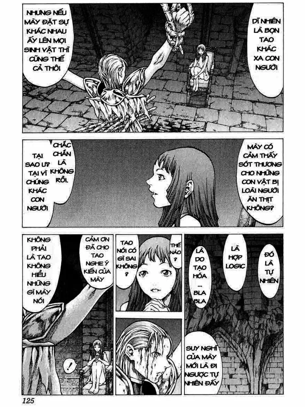 Truyện Tranh Claymore Mắt Bạc trang 4