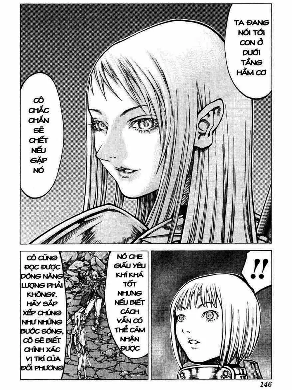 Truyện Tranh Claymore Mắt Bạc trang 4