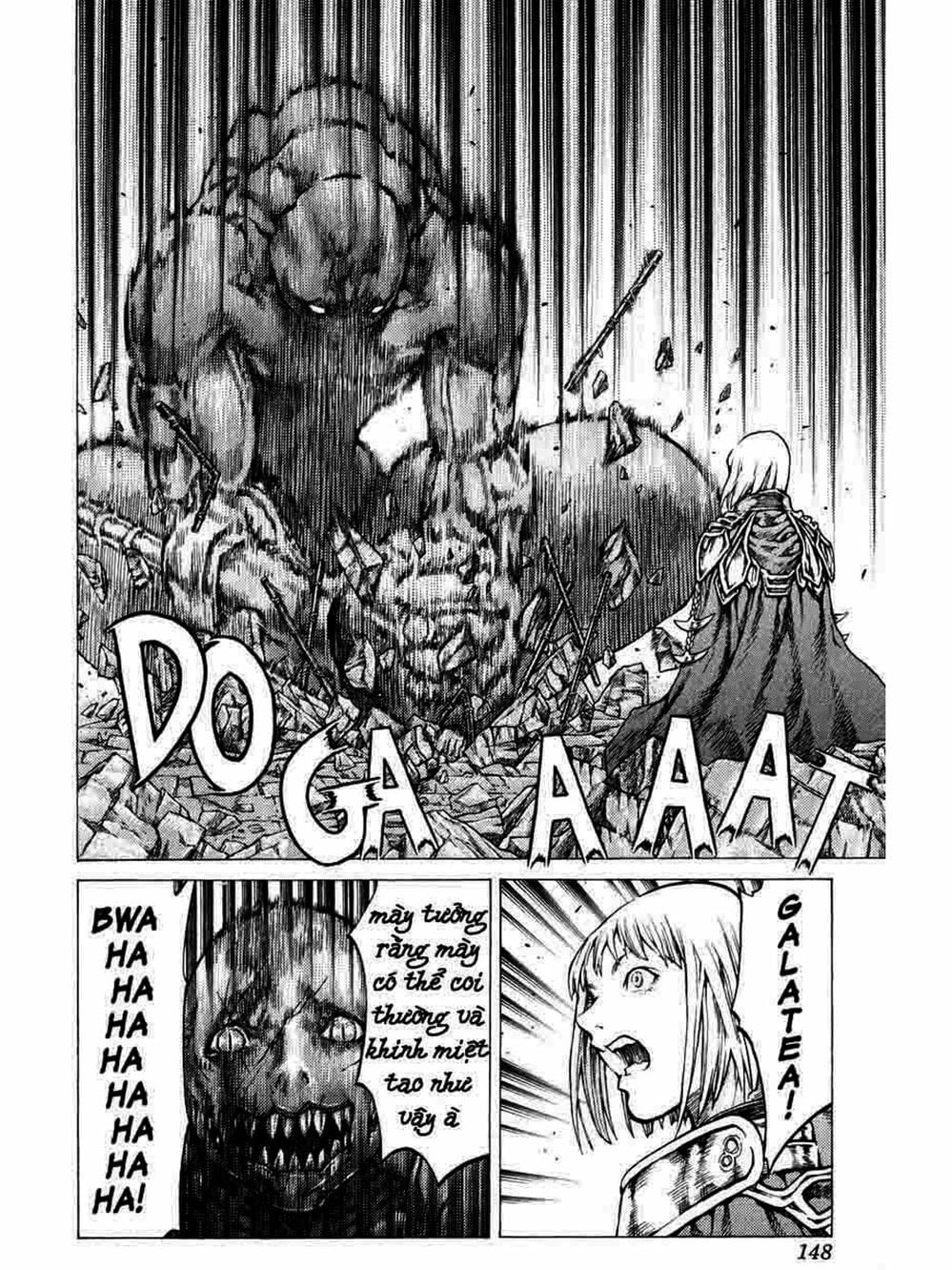 Truyện Tranh Claymore Mắt Bạc trang 4