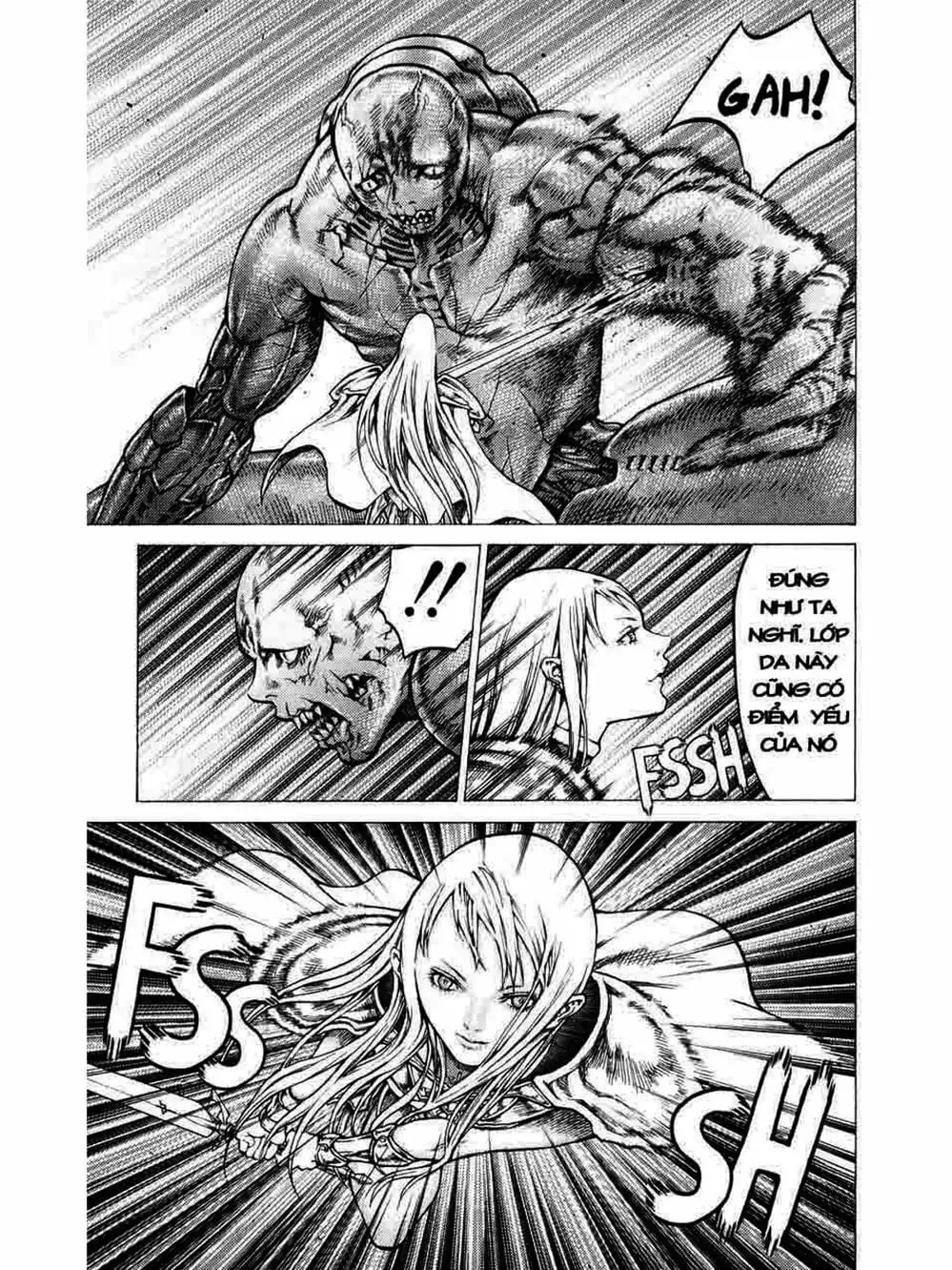 Truyện Tranh Claymore Mắt Bạc trang 4