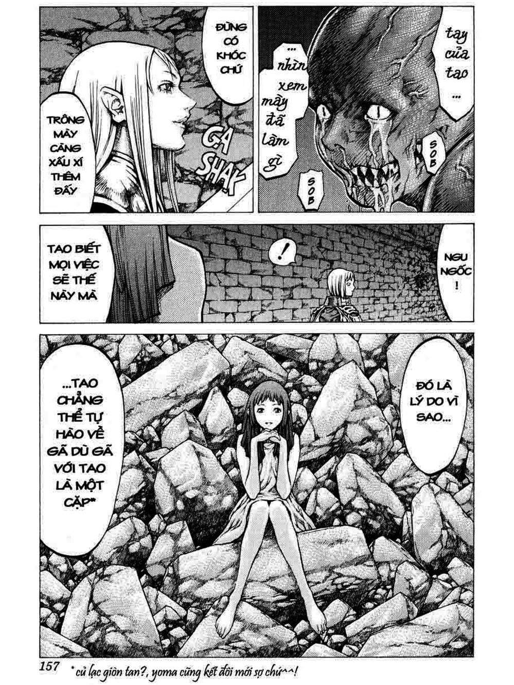 Truyện Tranh Claymore Mắt Bạc trang 4
