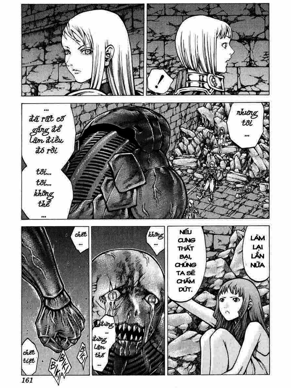 Truyện Tranh Claymore Mắt Bạc trang 4