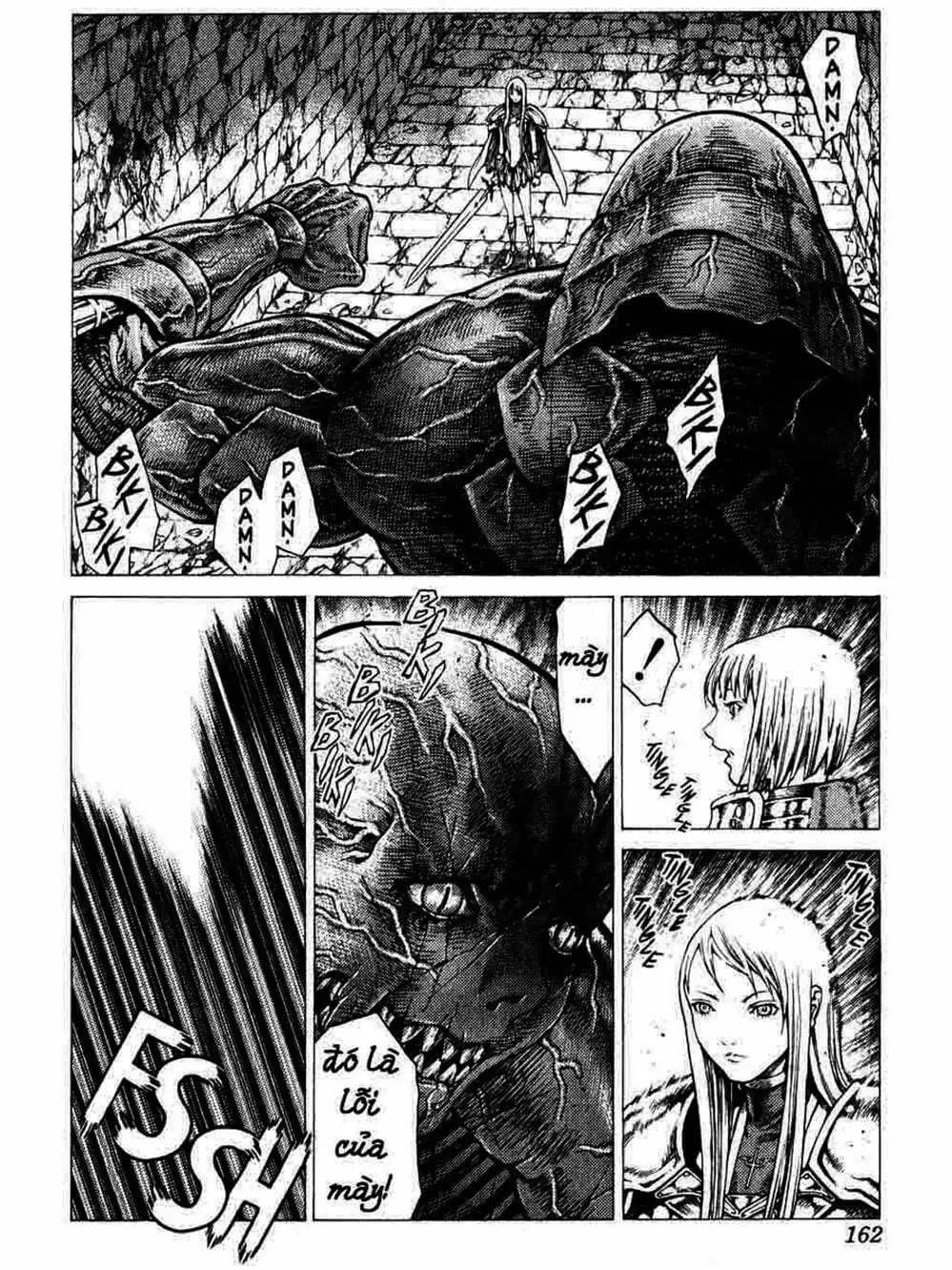 Truyện Tranh Claymore Mắt Bạc trang 4