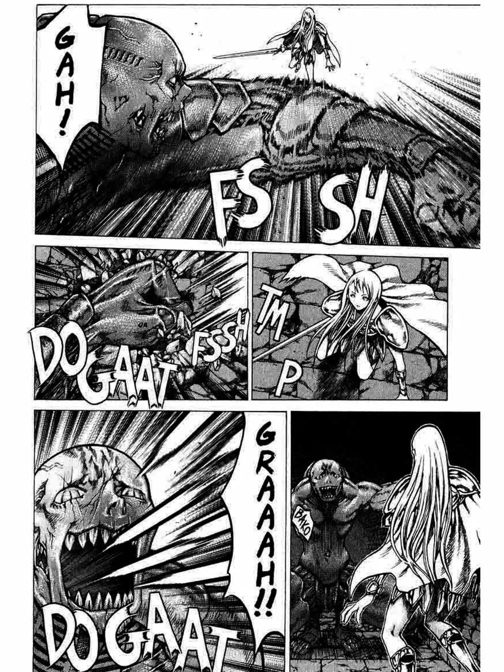 Truyện Tranh Claymore Mắt Bạc trang 4