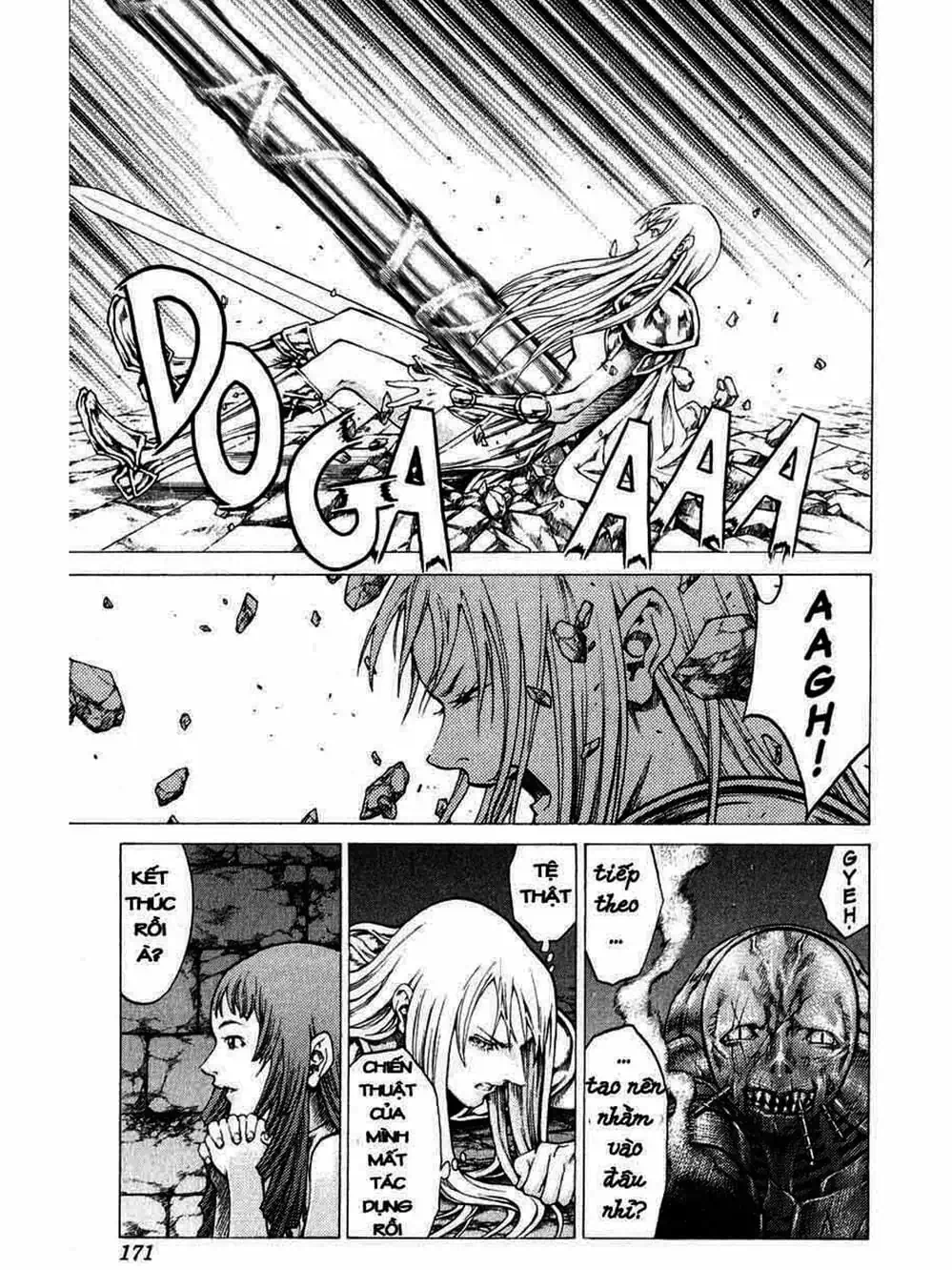 Truyện Tranh Claymore Mắt Bạc trang 4