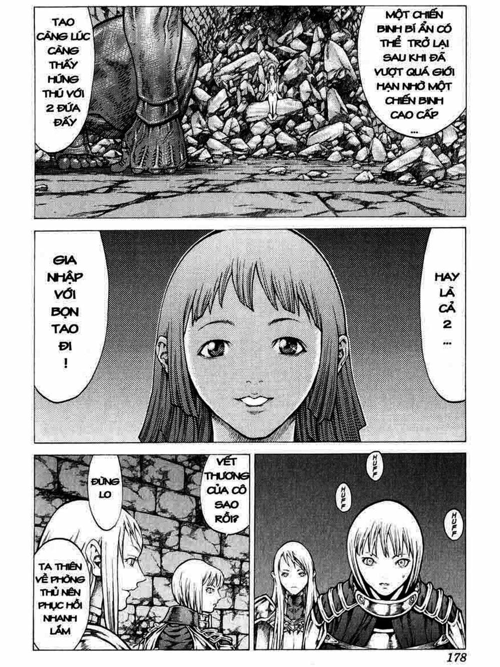 Truyện Tranh Claymore Mắt Bạc trang 4