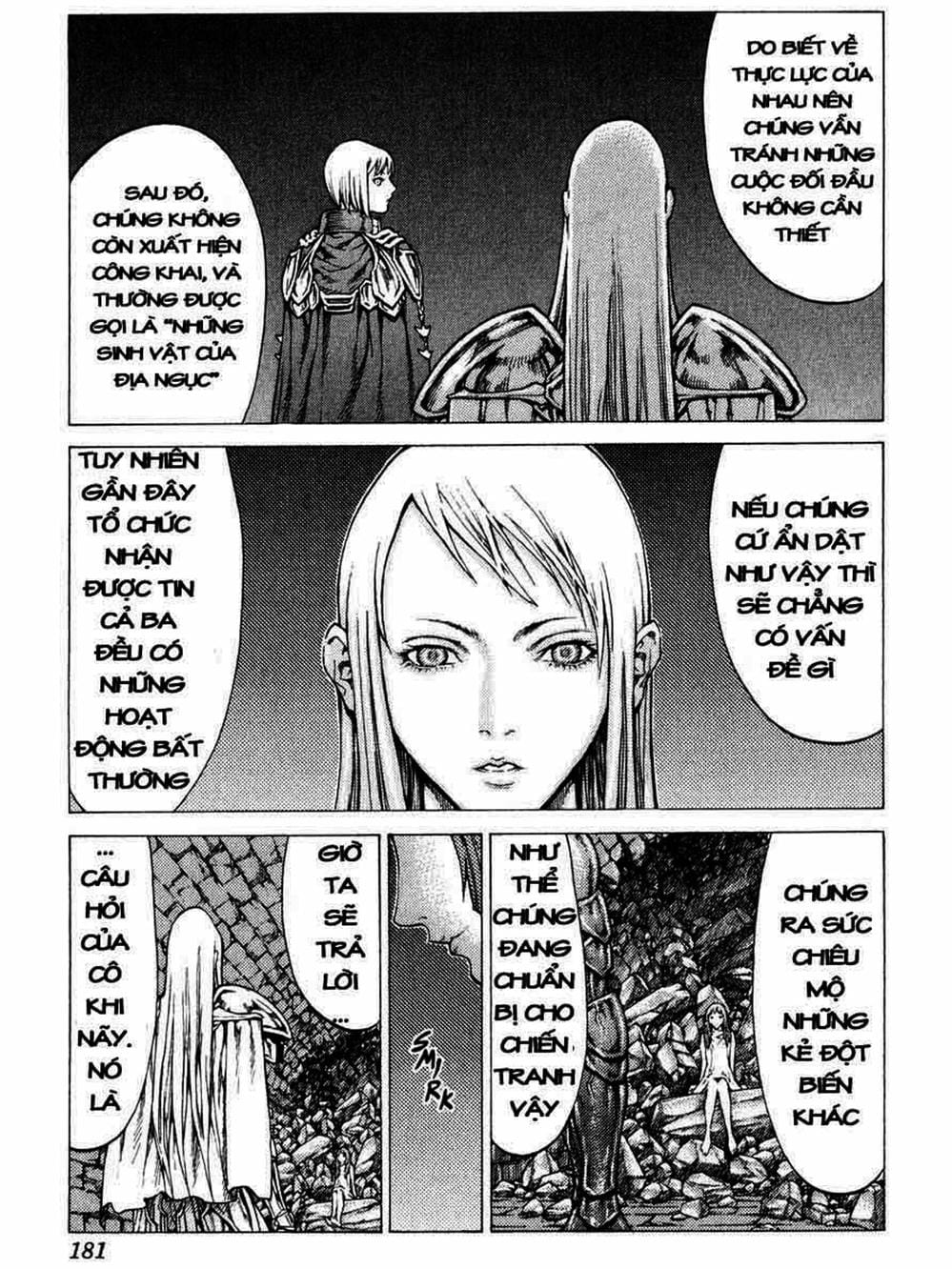 Truyện Tranh Claymore Mắt Bạc trang 4