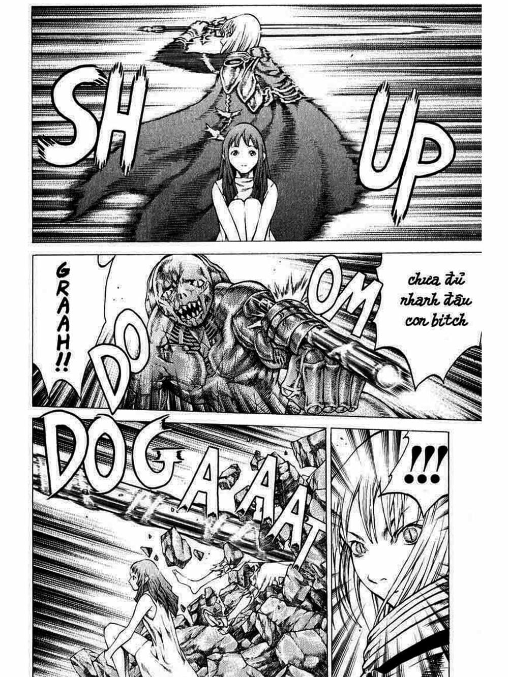 Truyện Tranh Claymore Mắt Bạc trang 4