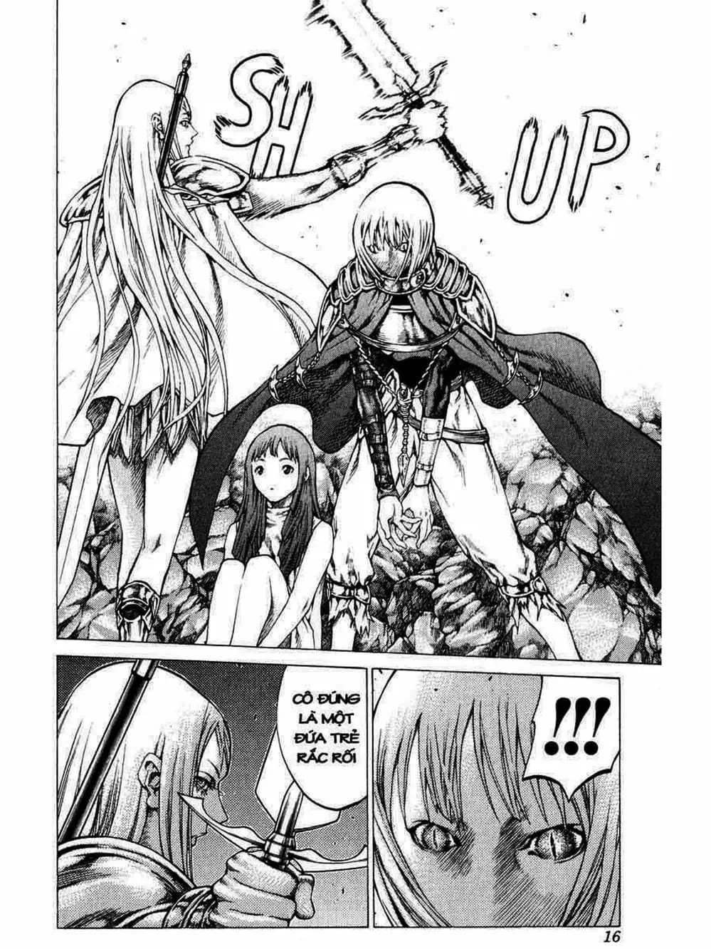 Truyện Tranh Claymore Mắt Bạc trang 4