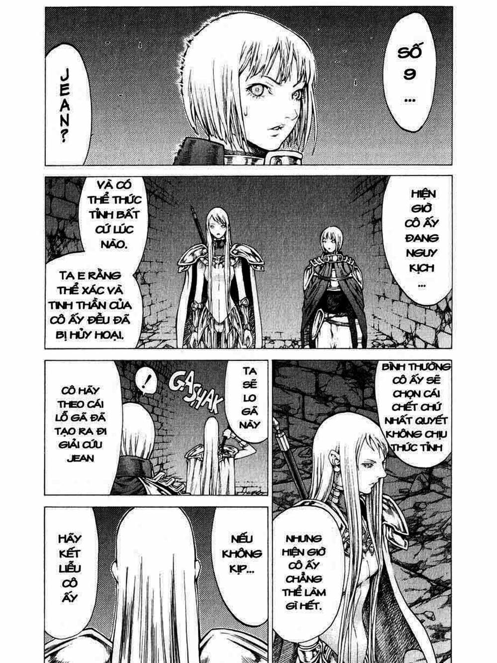 Truyện Tranh Claymore Mắt Bạc trang 4