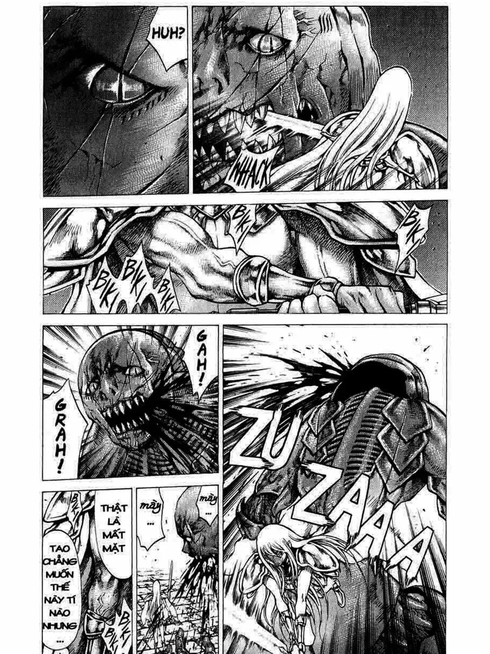 Truyện Tranh Claymore Mắt Bạc trang 4