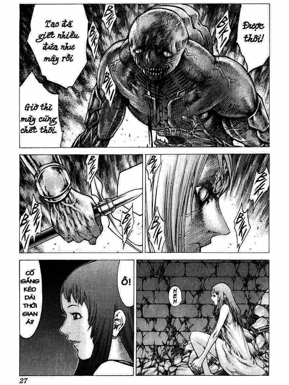 Truyện Tranh Claymore Mắt Bạc trang 4