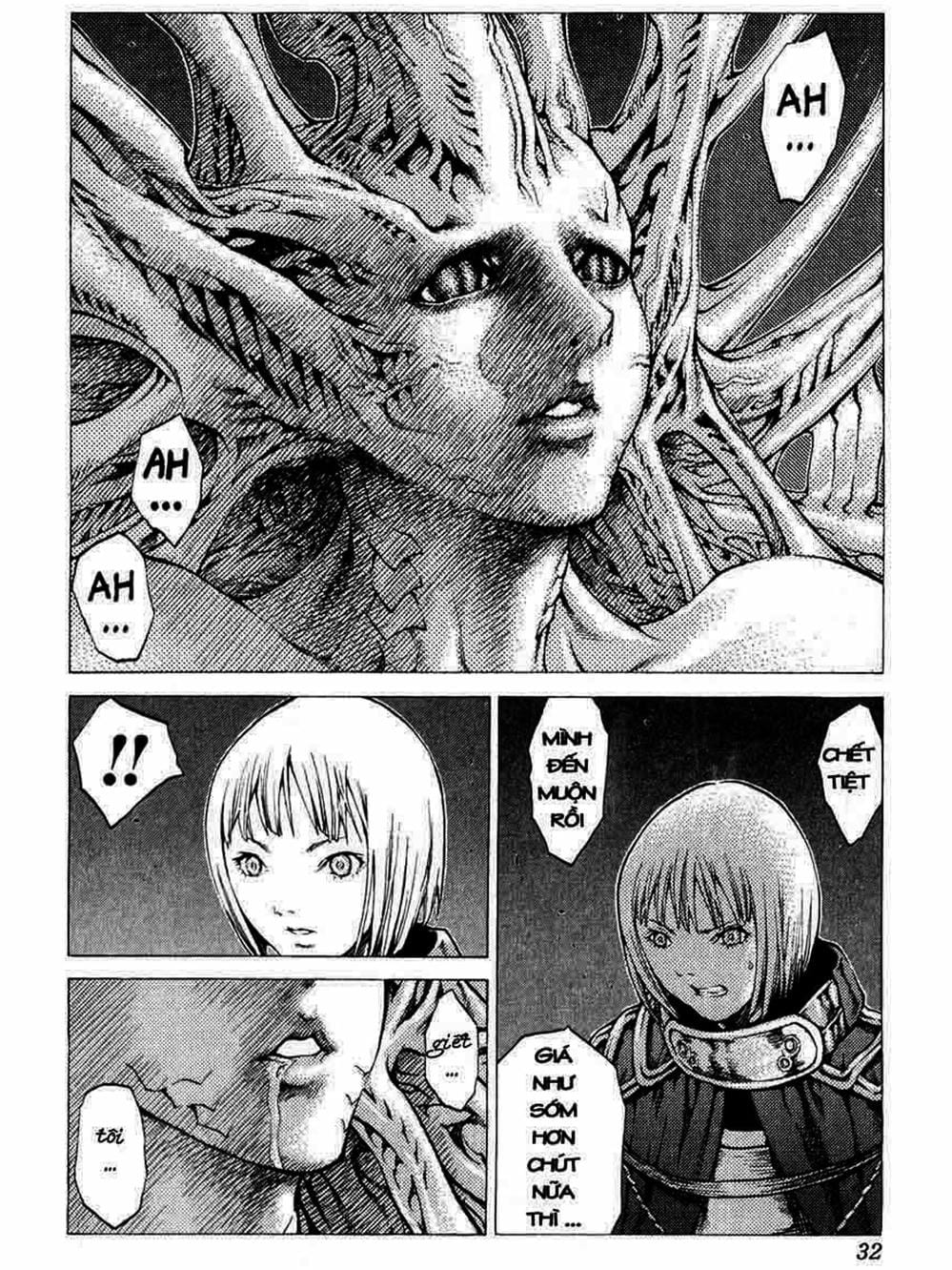 Truyện Tranh Claymore Mắt Bạc trang 4