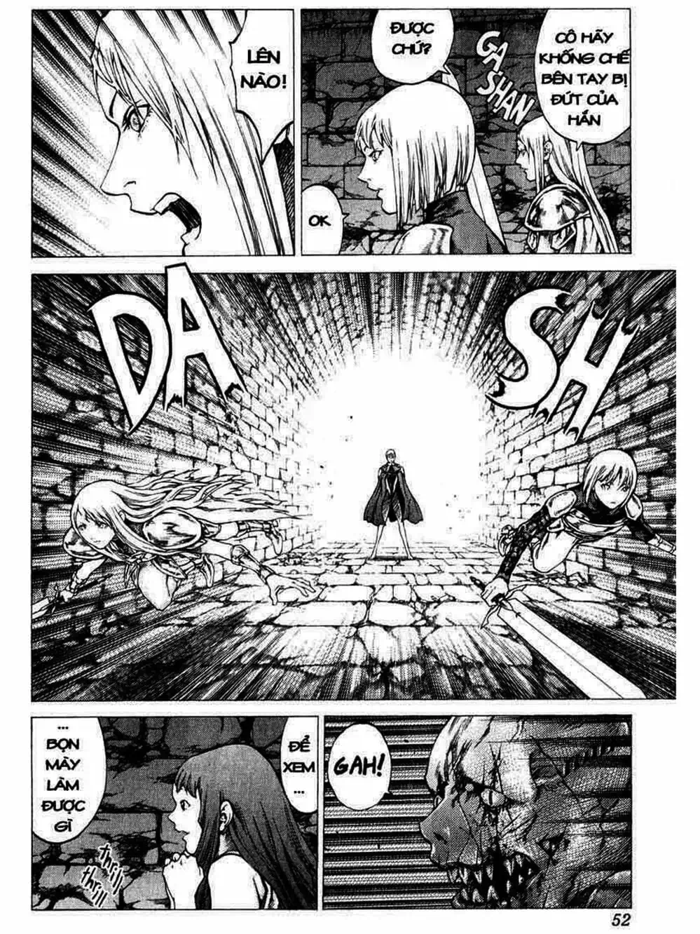 Truyện Tranh Claymore Mắt Bạc trang 4