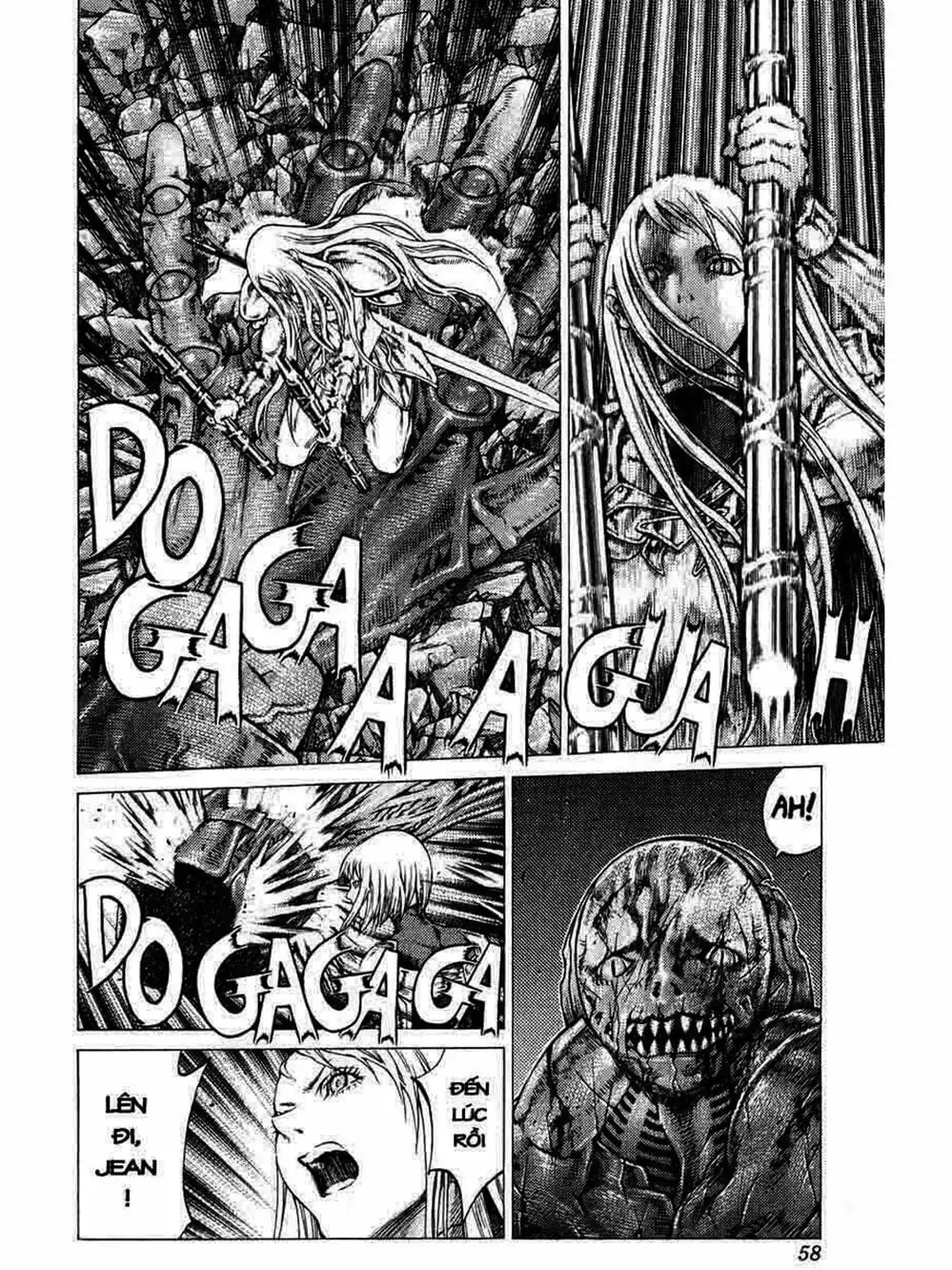 Truyện Tranh Claymore Mắt Bạc trang 4