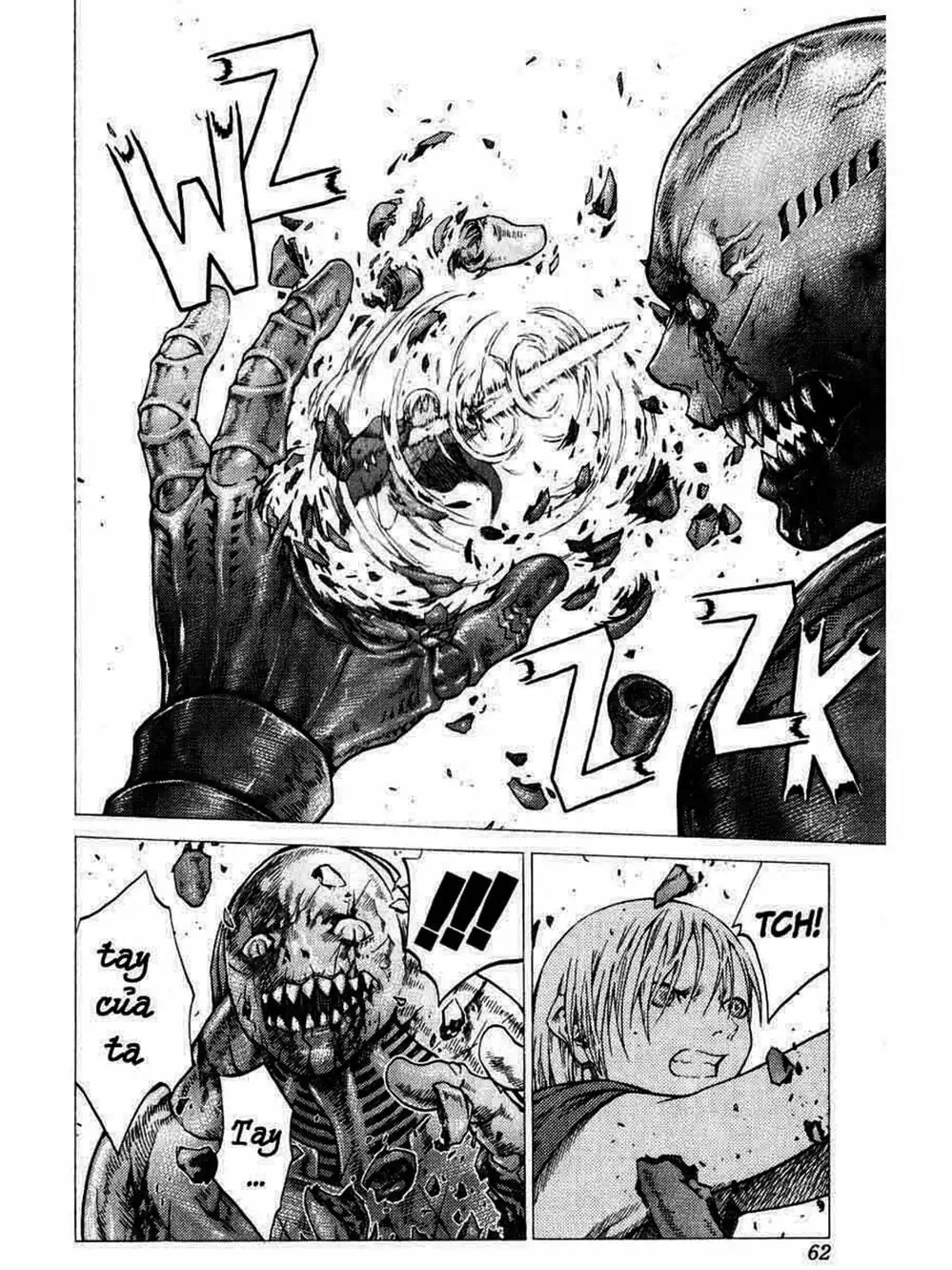 Truyện Tranh Claymore Mắt Bạc trang 4