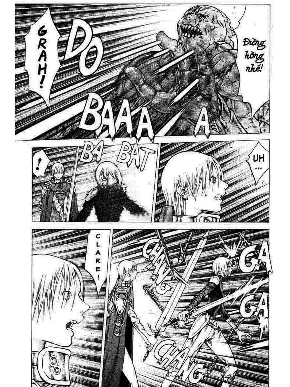 Truyện Tranh Claymore Mắt Bạc trang 4
