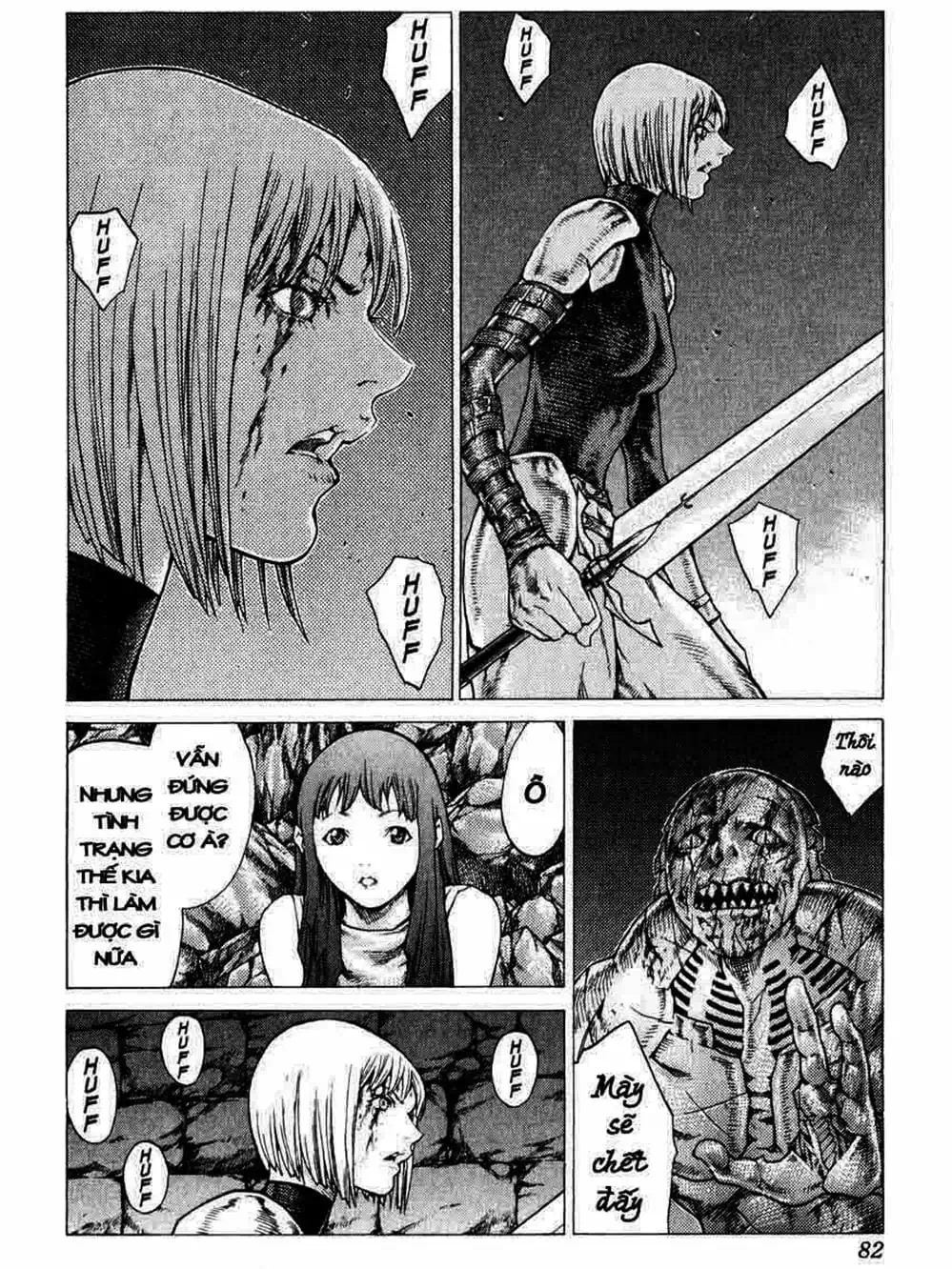 Truyện Tranh Claymore Mắt Bạc trang 4