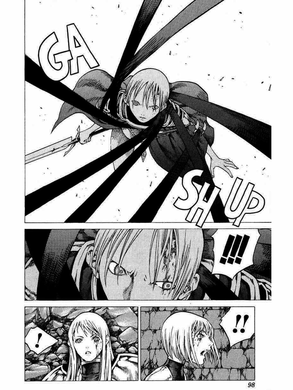 Truyện Tranh Claymore Mắt Bạc trang 4