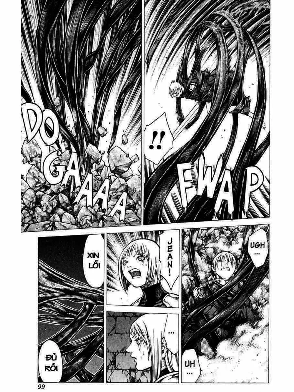 Truyện Tranh Claymore Mắt Bạc trang 4