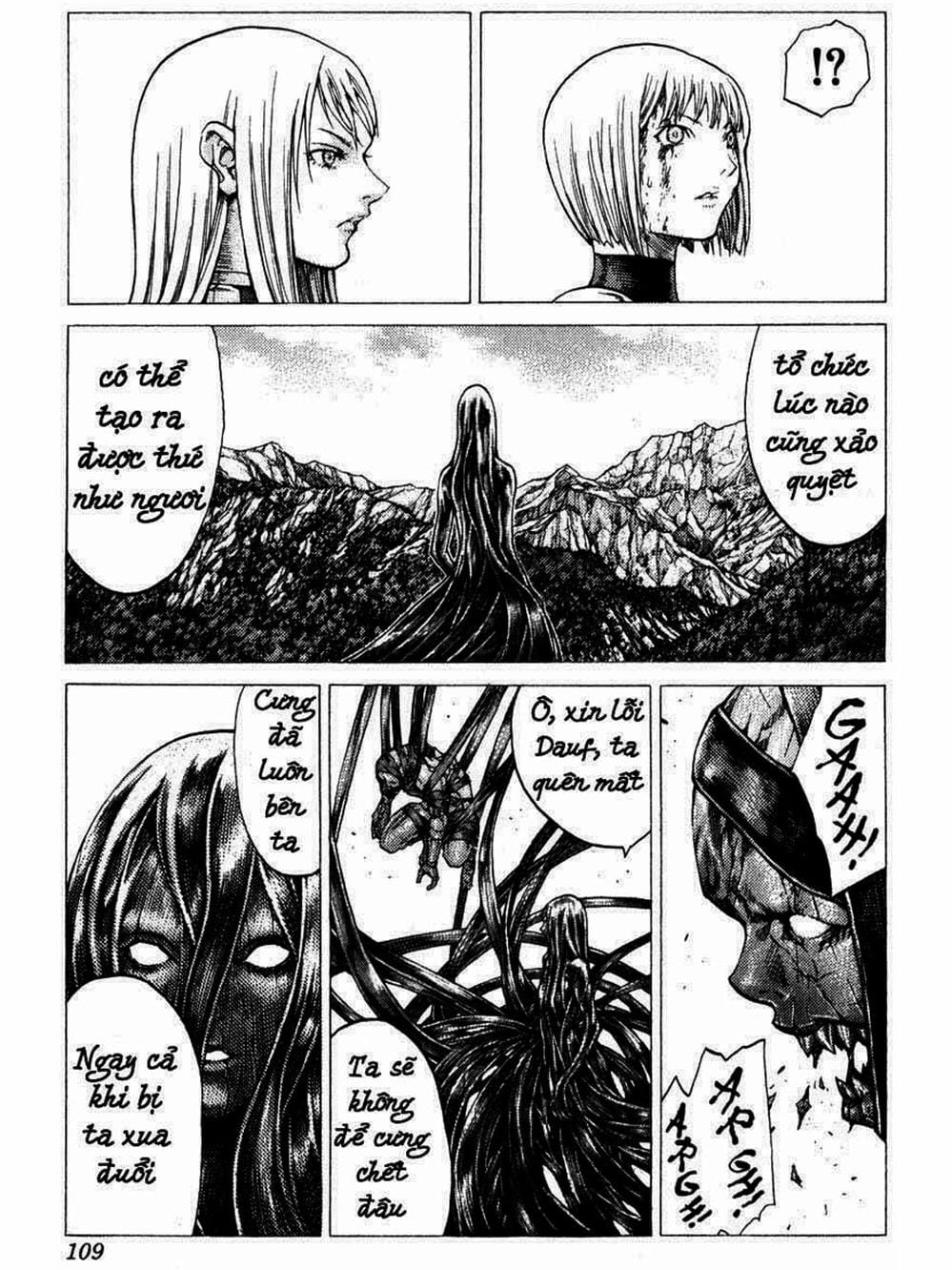 Truyện Tranh Claymore Mắt Bạc trang 4