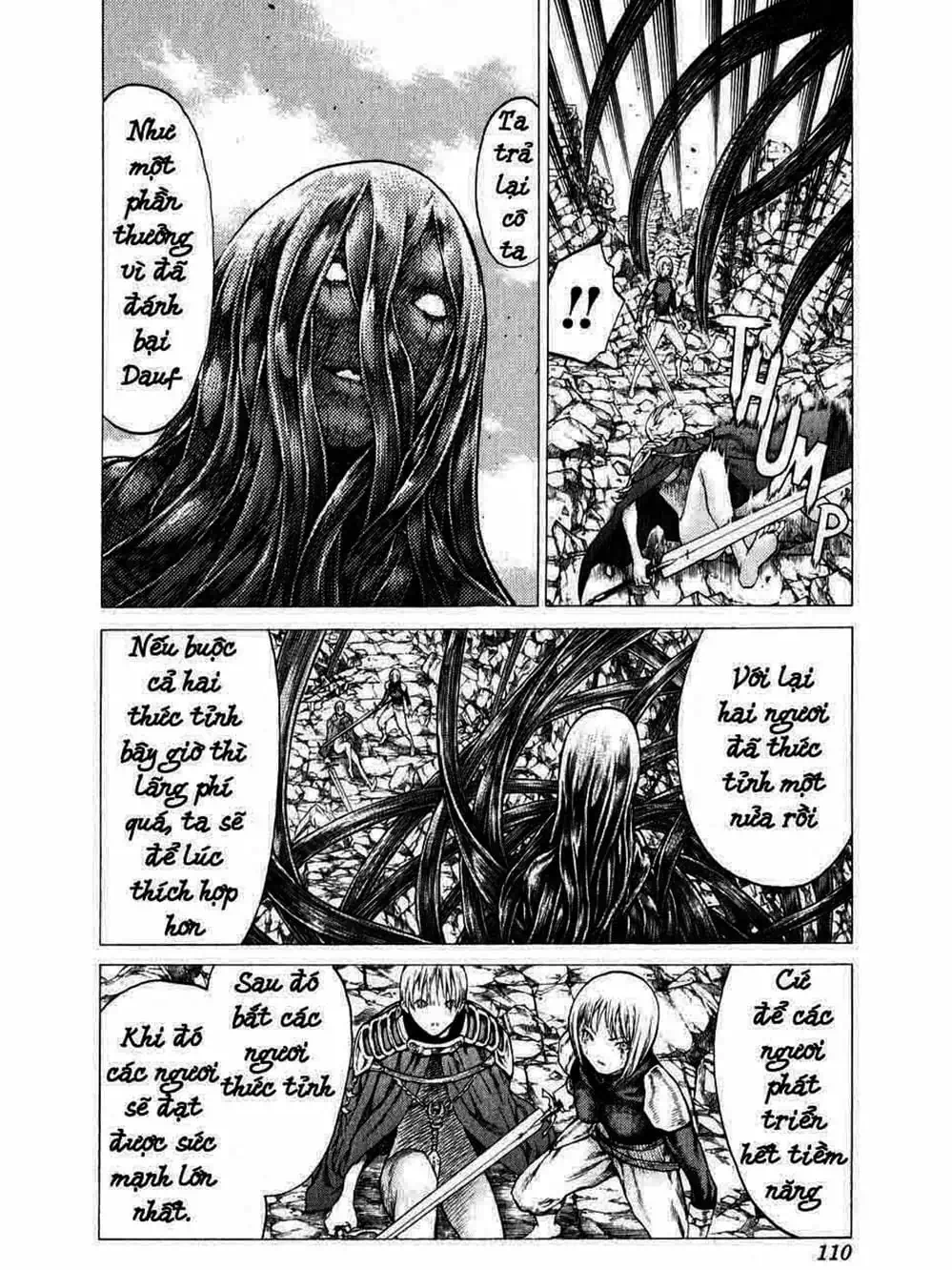 Truyện Tranh Claymore Mắt Bạc trang 4