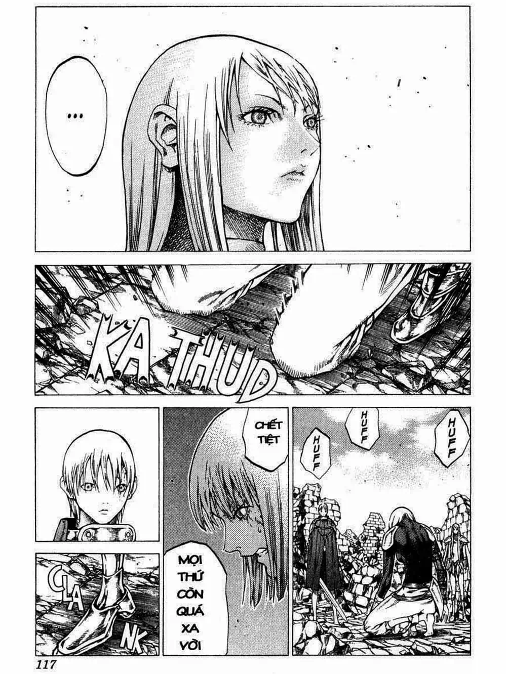 Truyện Tranh Claymore Mắt Bạc trang 4
