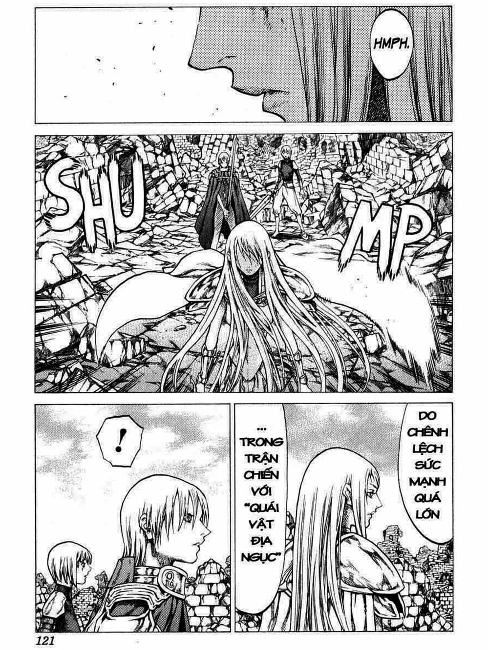 Truyện Tranh Claymore Mắt Bạc trang 4