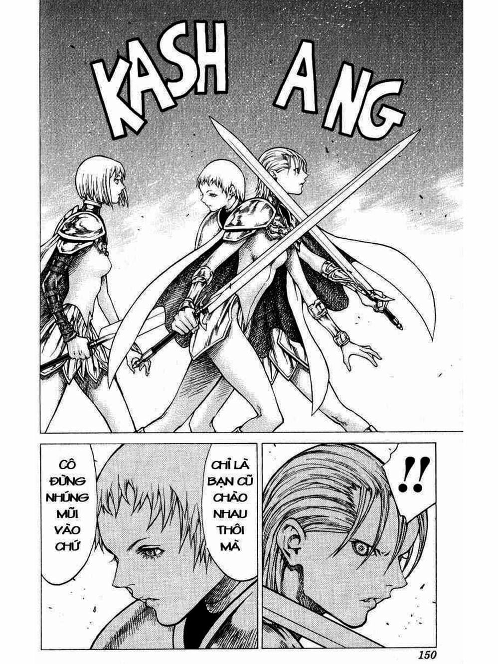 Truyện Tranh Claymore Mắt Bạc trang 4