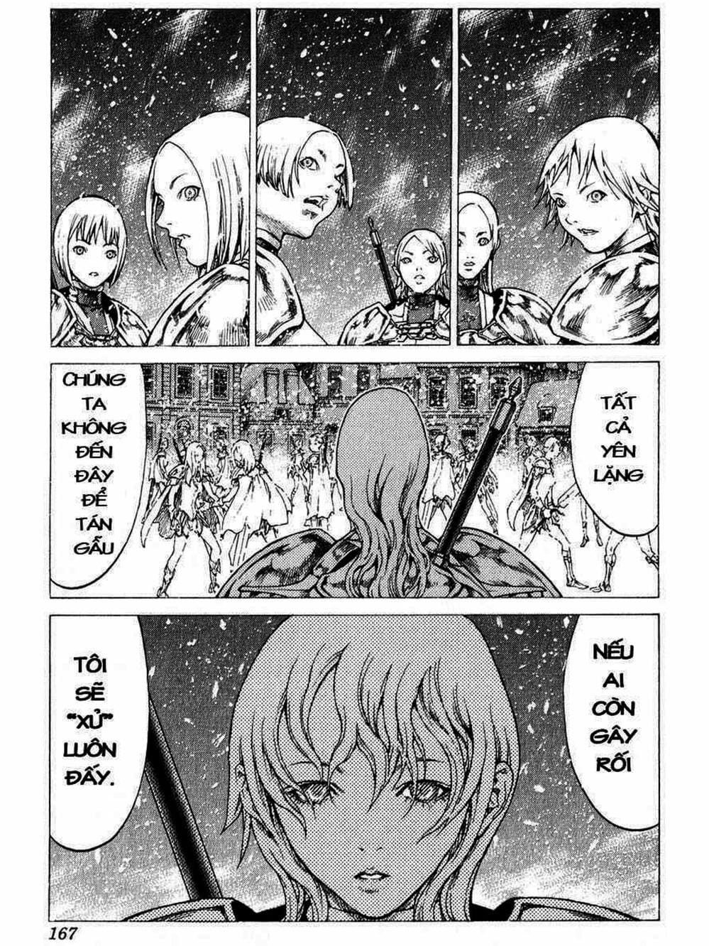 Truyện Tranh Claymore Mắt Bạc trang 4