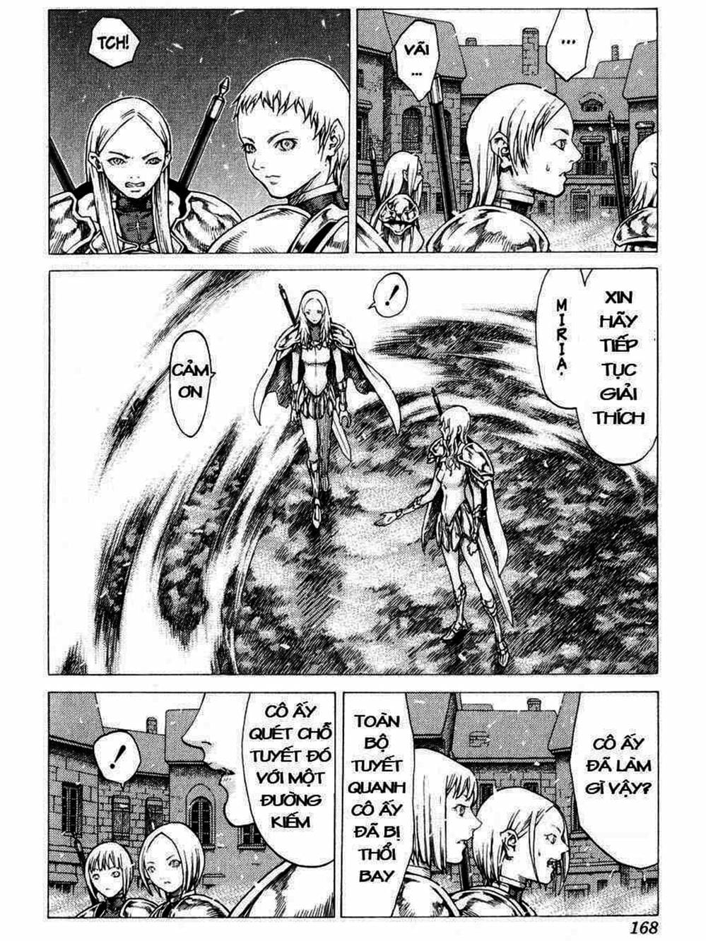 Truyện Tranh Claymore Mắt Bạc trang 4