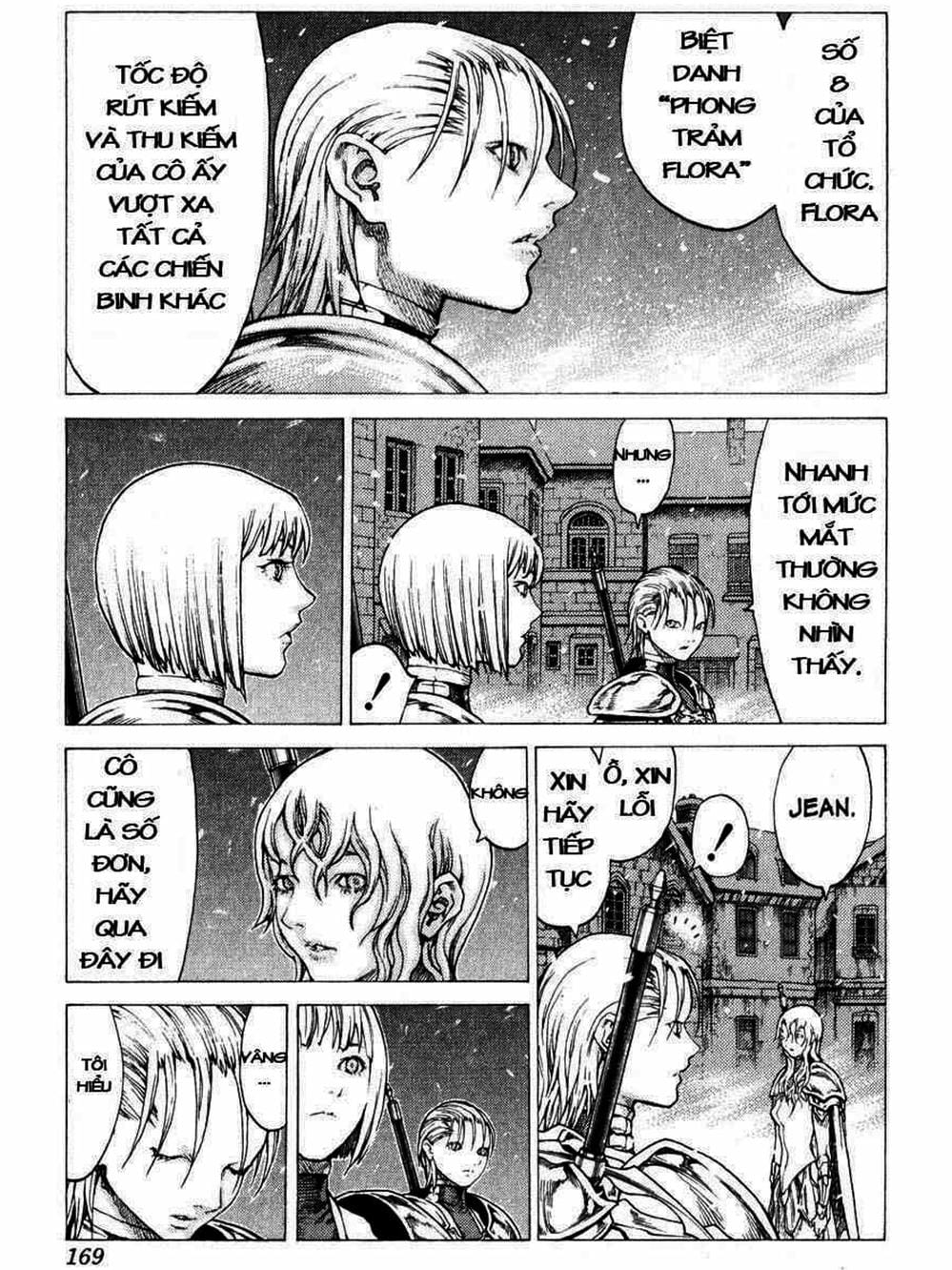 Truyện Tranh Claymore Mắt Bạc trang 4