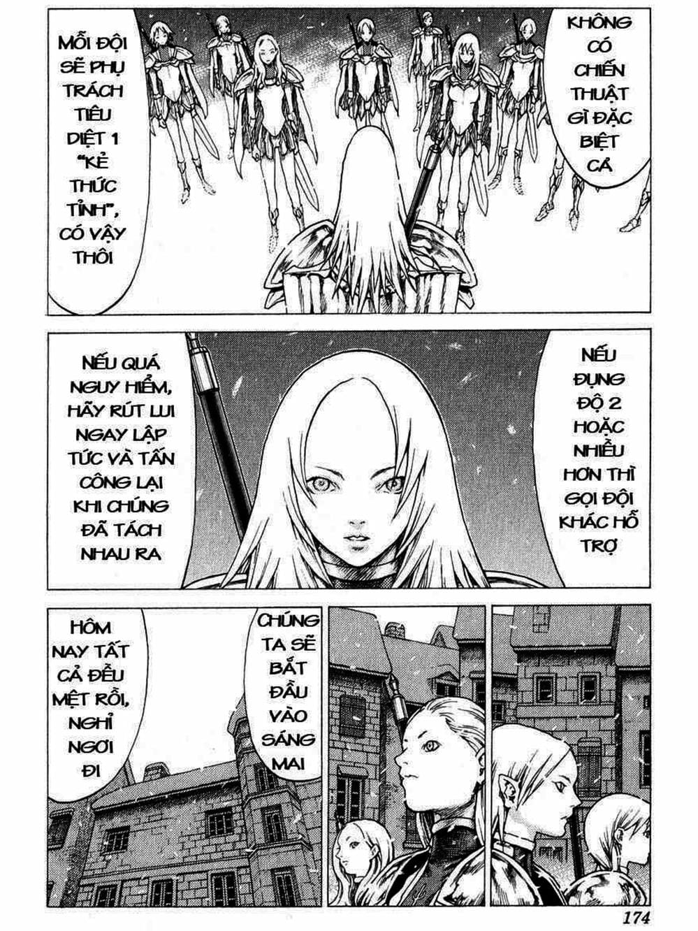 Truyện Tranh Claymore Mắt Bạc trang 4