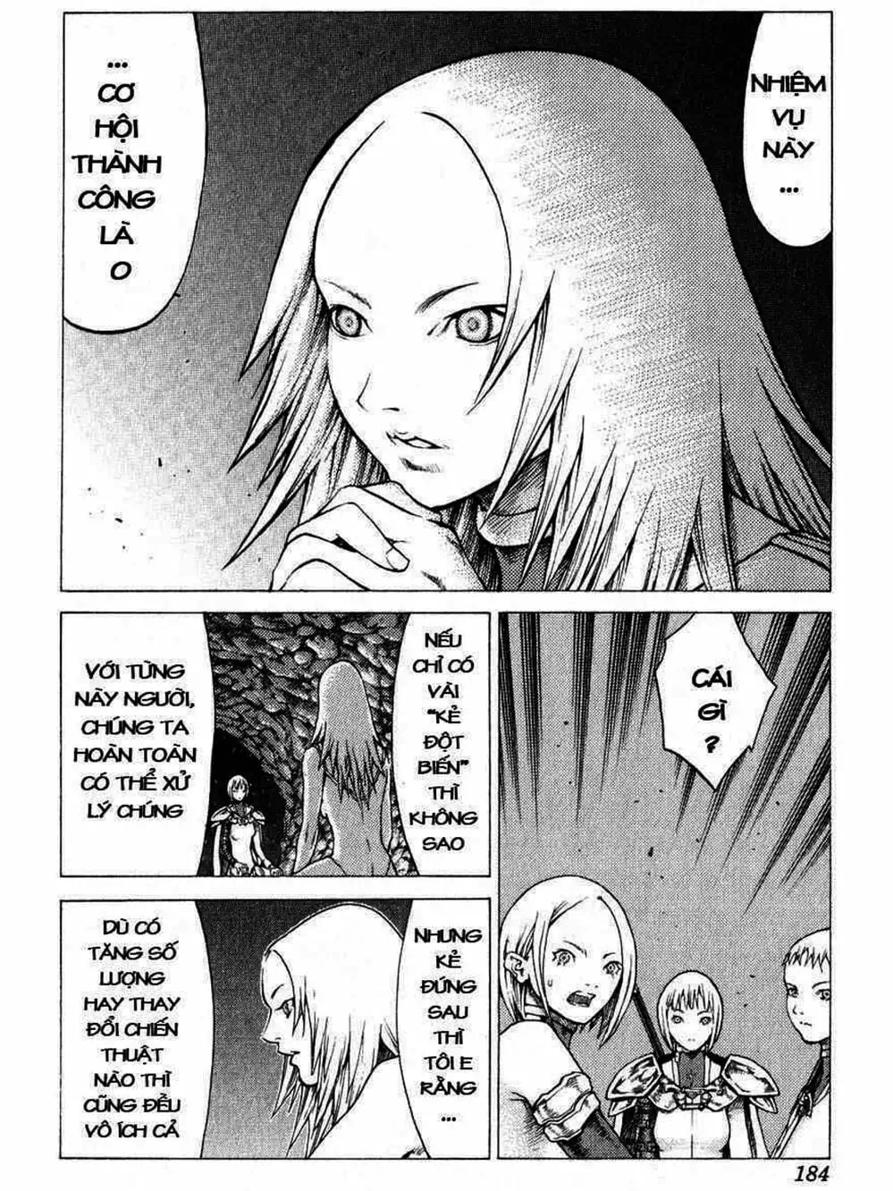 Truyện Tranh Claymore Mắt Bạc trang 4