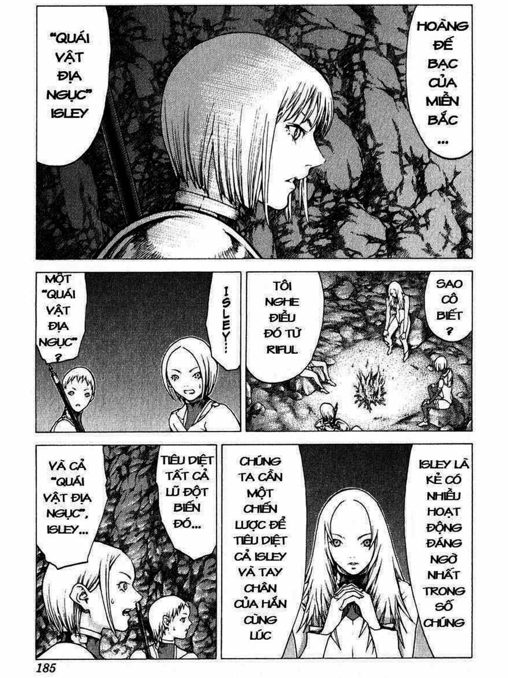 Truyện Tranh Claymore Mắt Bạc trang 4