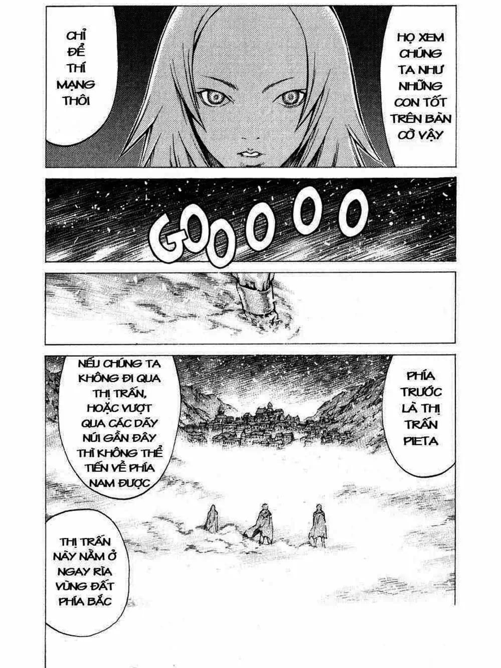 Truyện Tranh Claymore Mắt Bạc trang 4