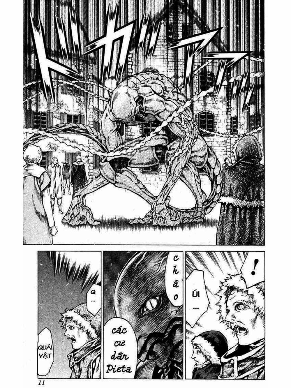 Truyện Tranh Claymore Mắt Bạc trang 4