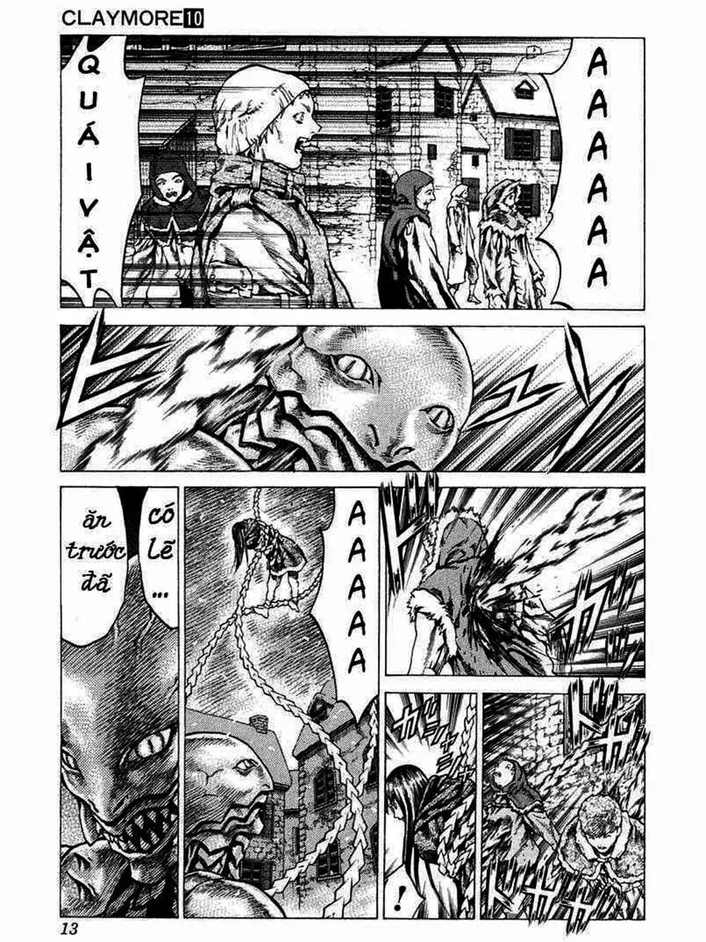 Truyện Tranh Claymore Mắt Bạc trang 4