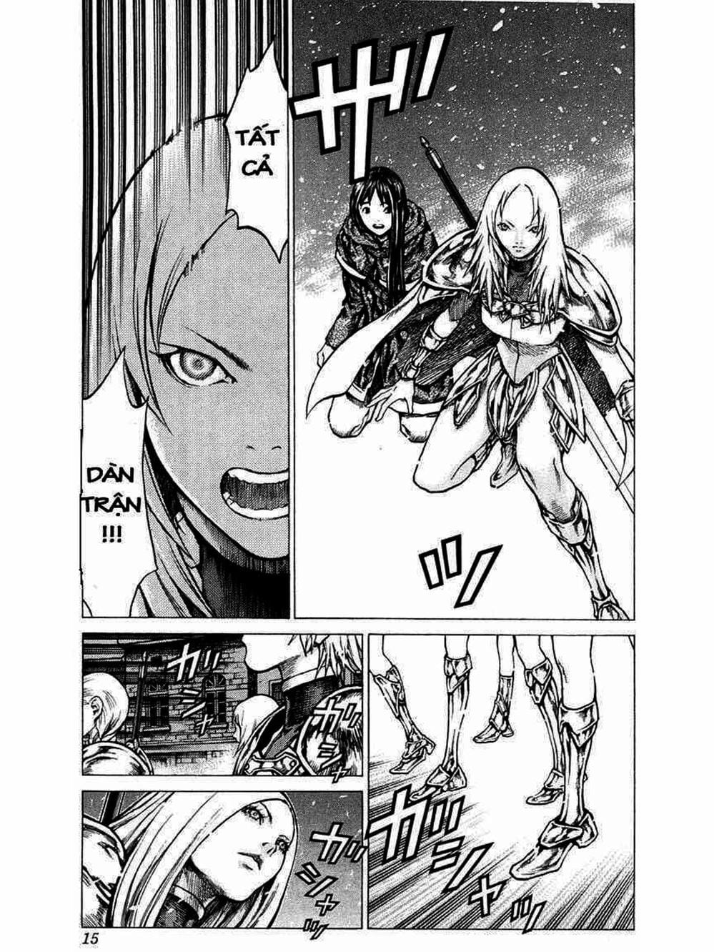 Truyện Tranh Claymore Mắt Bạc trang 4