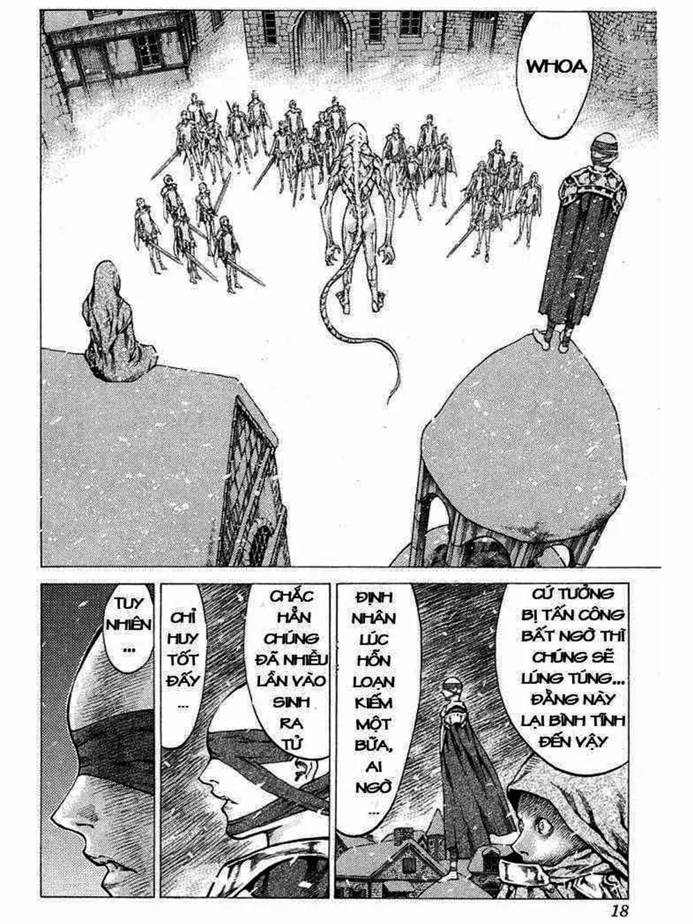 Truyện Tranh Claymore Mắt Bạc trang 4