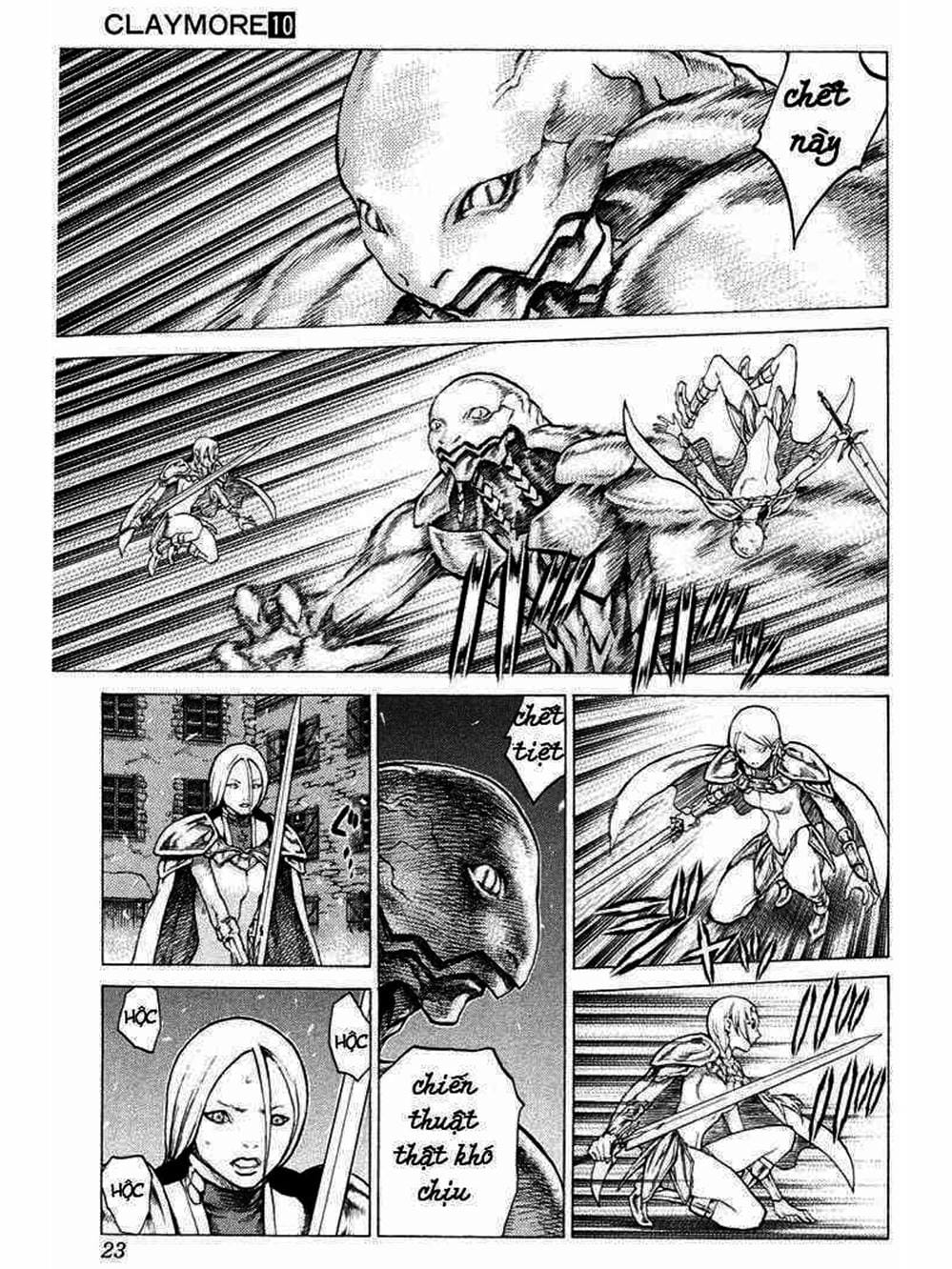Truyện Tranh Claymore Mắt Bạc trang 4