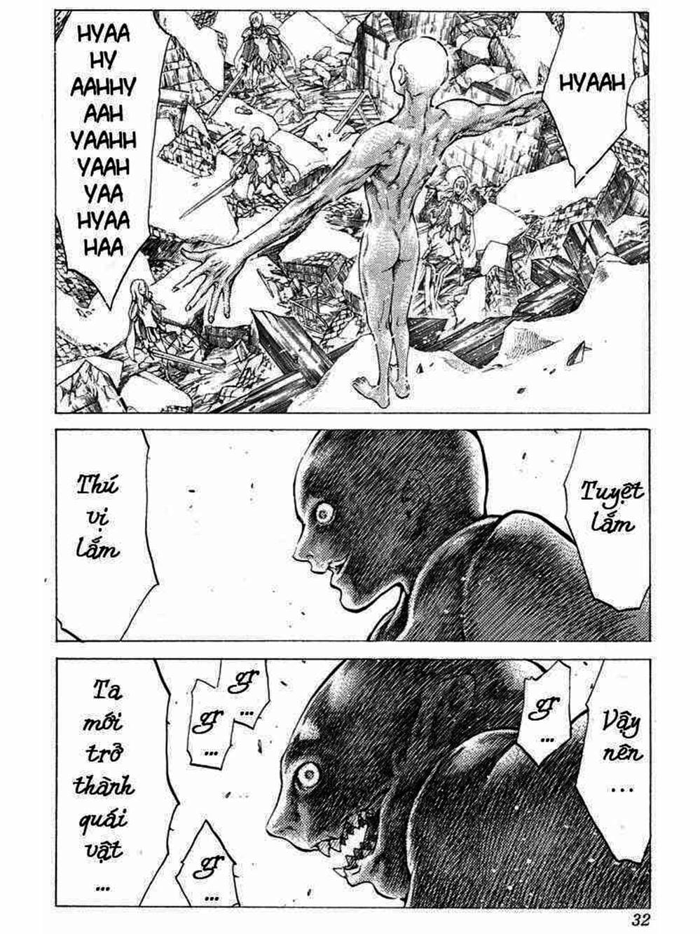 Truyện Tranh Claymore Mắt Bạc trang 4