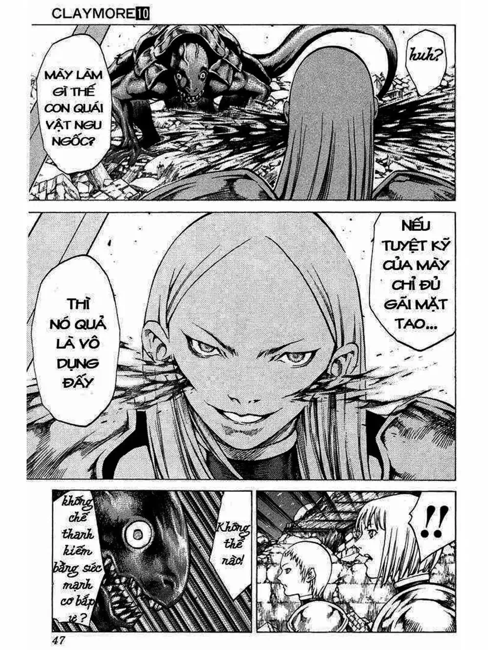 Truyện Tranh Claymore Mắt Bạc trang 4
