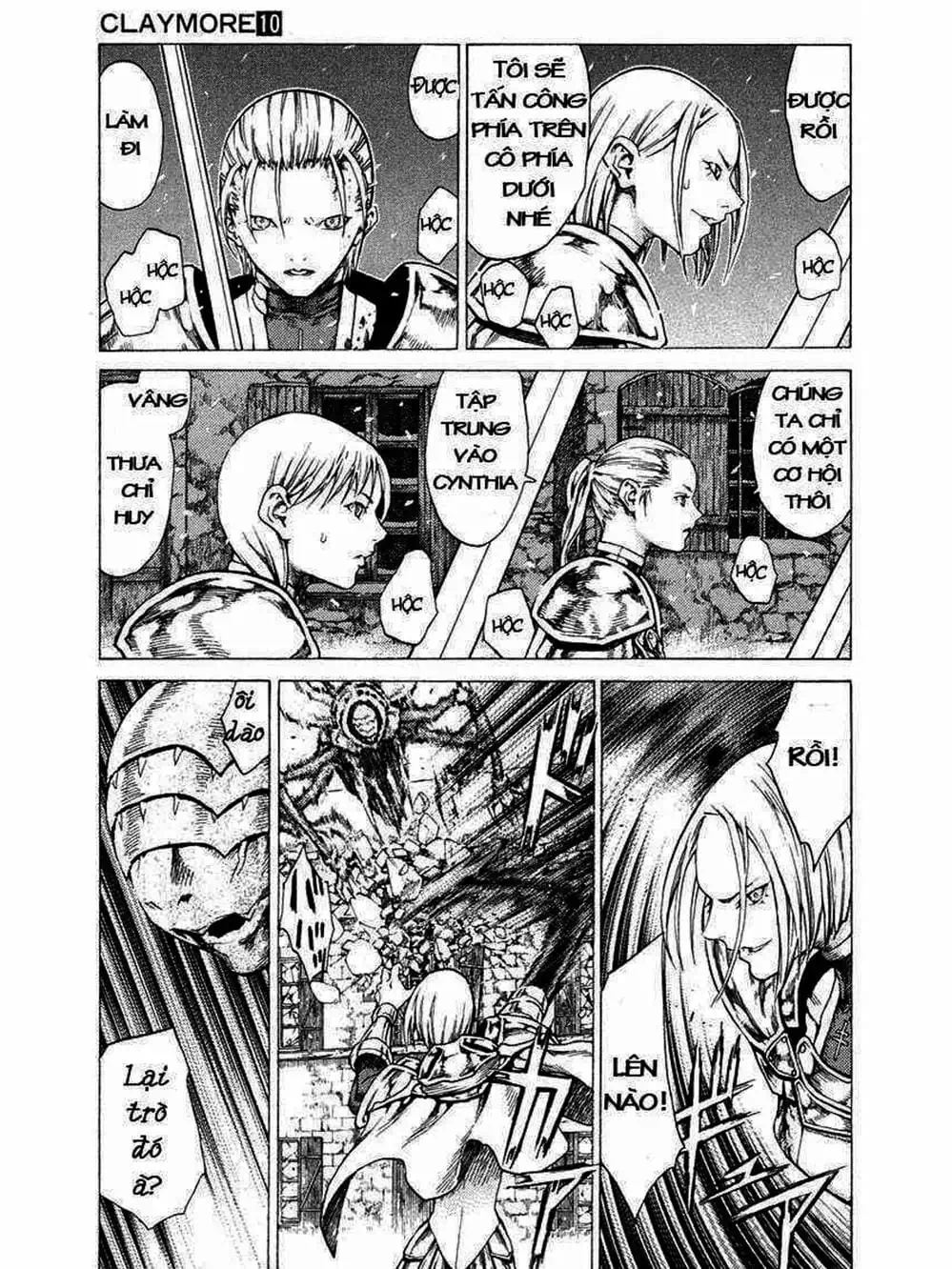 Truyện Tranh Claymore Mắt Bạc trang 4