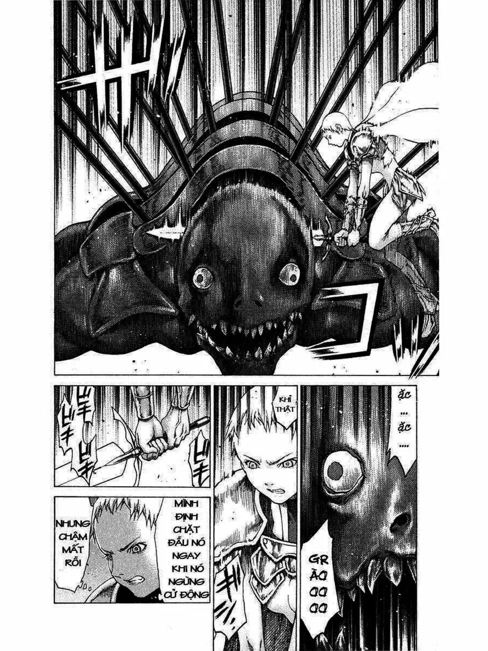Truyện Tranh Claymore Mắt Bạc trang 4