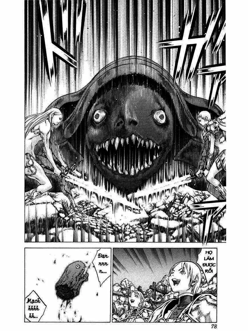 Truyện Tranh Claymore Mắt Bạc trang 4