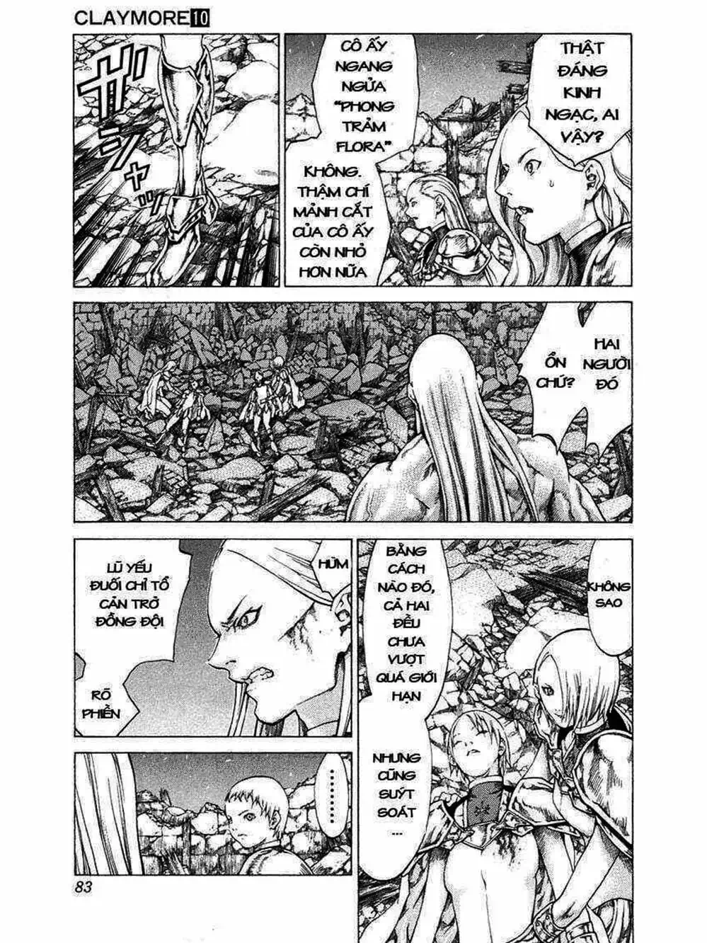 Truyện Tranh Claymore Mắt Bạc trang 4