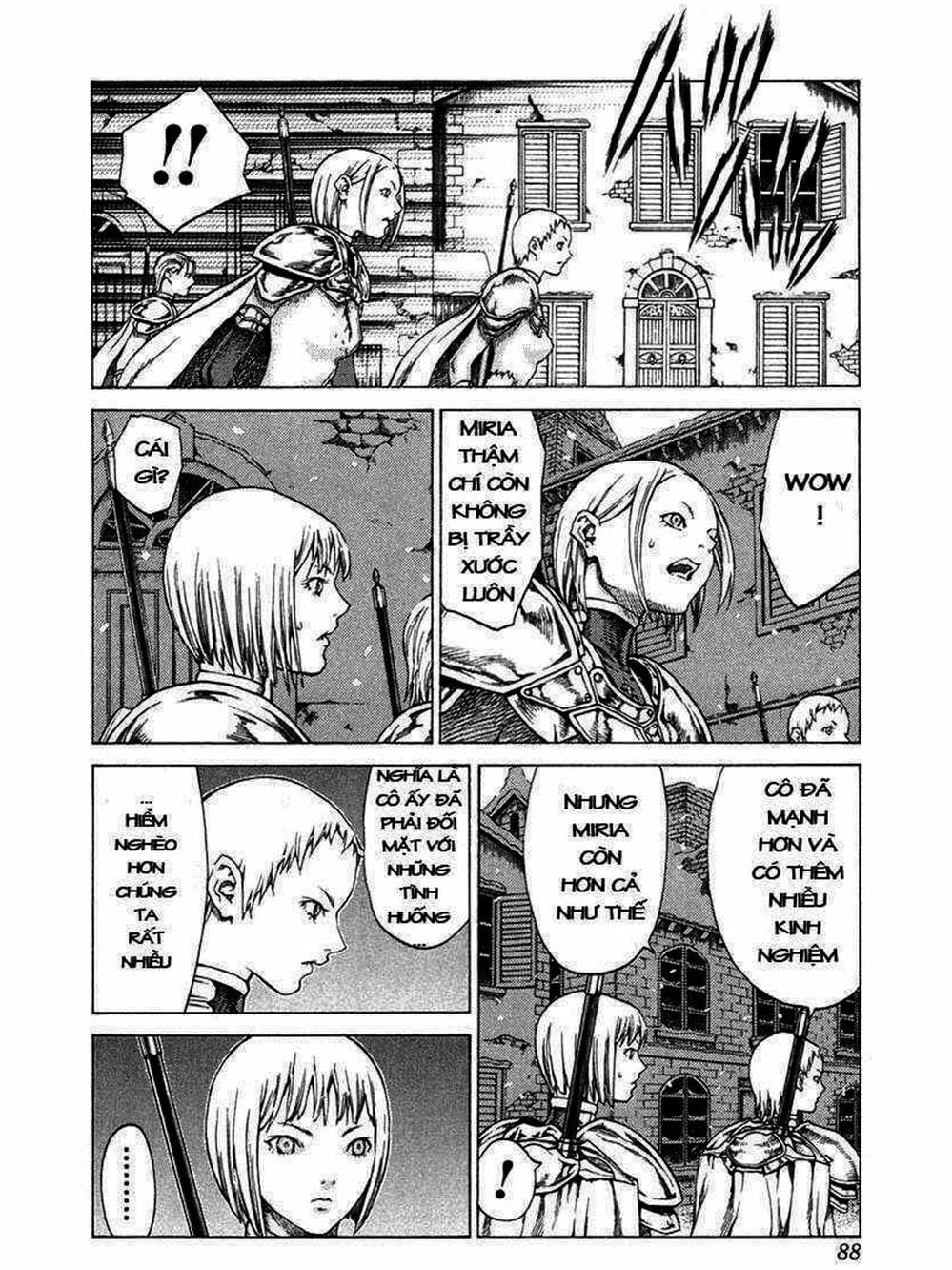 Truyện Tranh Claymore Mắt Bạc trang 4